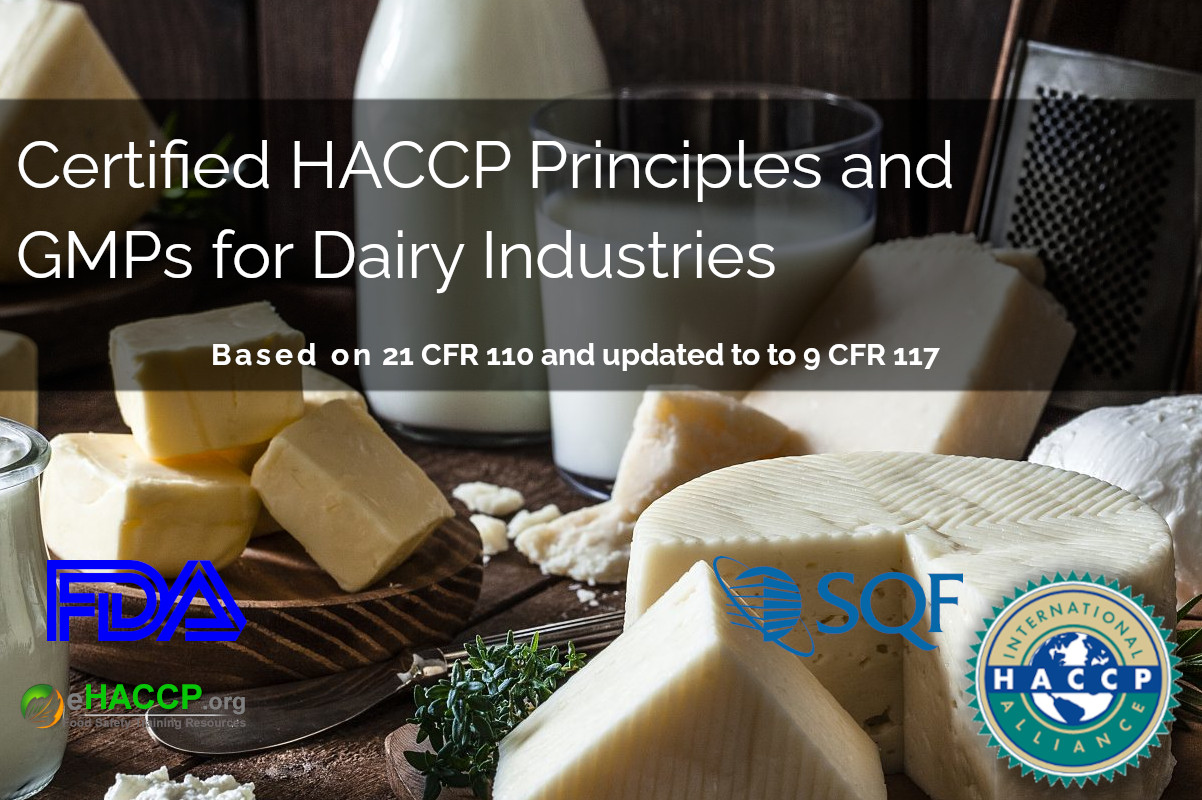 HACCP Training And Certification Platform   Course Cover Dairy1 